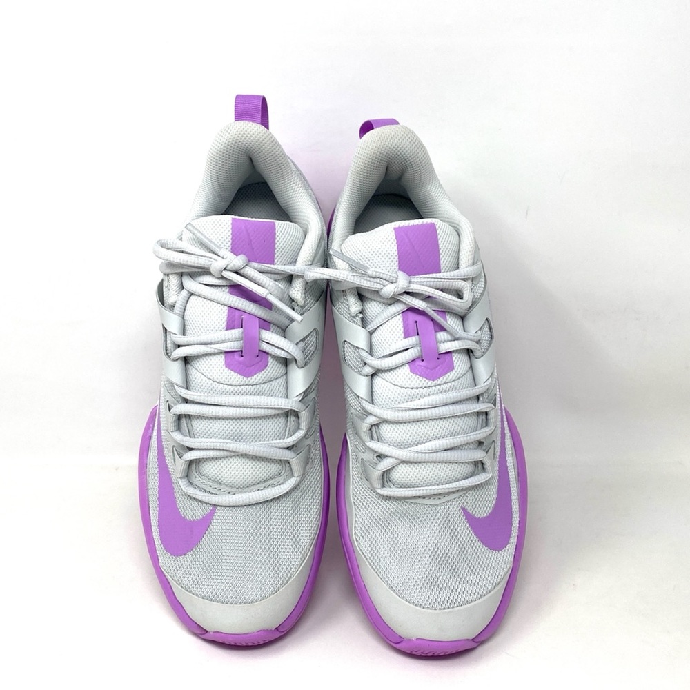 Nike Women’s Sneakers Vapor Lite HC Mesh Violet Grey Low Top 339112 - Picture 5 of 10